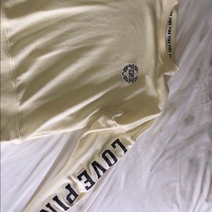 Soft Yellow Long Sleeve Shirt